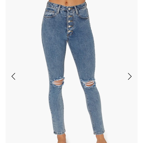 WeWoreWhat The Danielle Stretch Jean - Picture 3 of 5